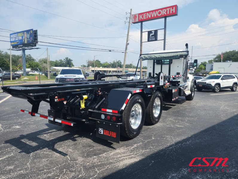 Exterior rear passenger side for this 2027 Kenworth T880 (Stock number: VJ250579)