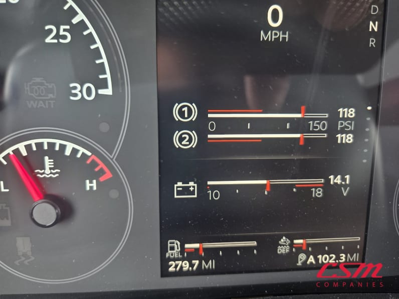 Mileage for this 2025 Kenworth T280 (Stock number: SM169863)