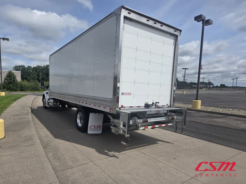 Exterior rear driver side for this 2025 Kenworth T280 (Stock number: SM169863)