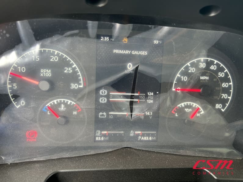 Mileage for this 2026 Kenworth T480 (Stock number: TM223818)