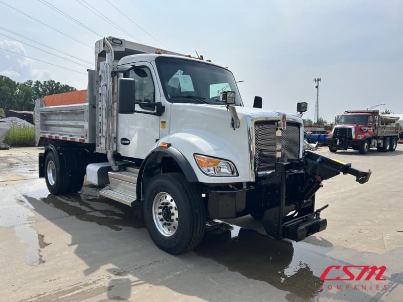 Exterior front passenger side for this 2026 Kenworth T480 (Stock number: TM223819)