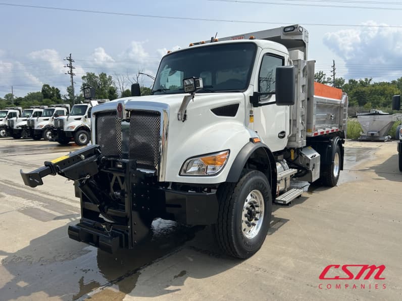 Exterior front drivers side for this 2026 Kenworth T480 (Stock number: TM223819)