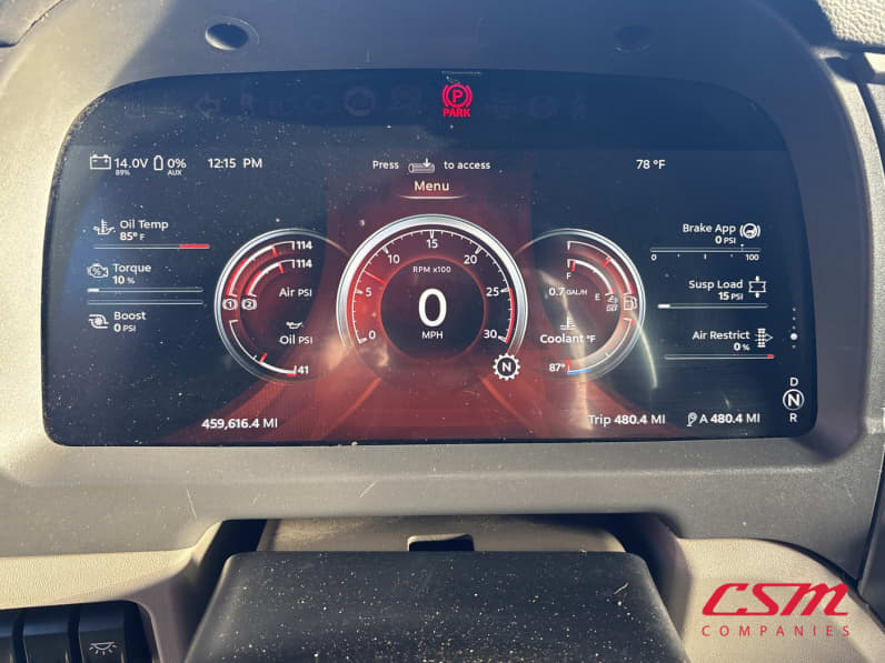 Mileage for this 2023 Peterbilt 579 (Stock number: UPD806296)