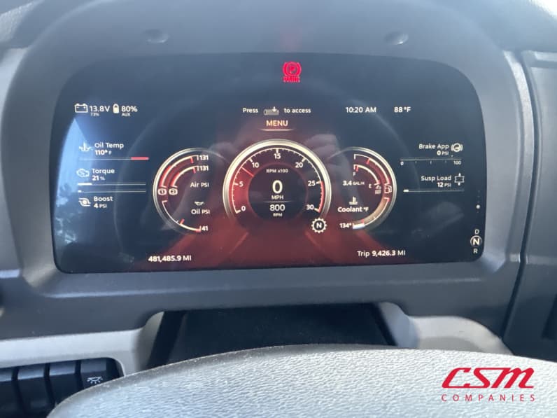 Mileage for this 2023 Peterbilt 579 (Stock number: UPD806286)