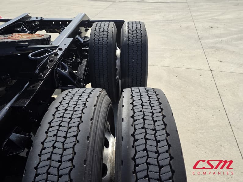 Driver side rear frame and tire tread for this 2023 Kenworth T680 (Stock number: UPJ216776)