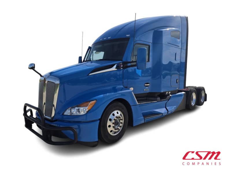 Featured image with white background for this 2023 Kenworth T680 (Stock number: UPJ216776)