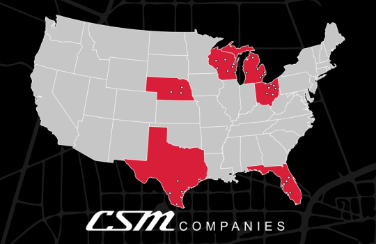 CSM Location Map