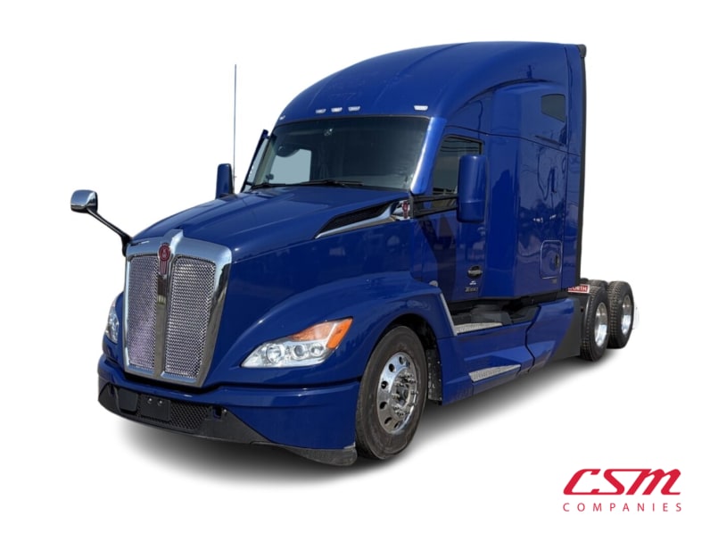 Featured image with white background for this 2023 Kenworth T680 (Stock number: UPJ216901)