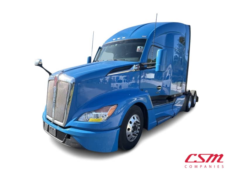 Featured image with white background for this 2023 Kenworth T680 (Stock number: UPJ216761)