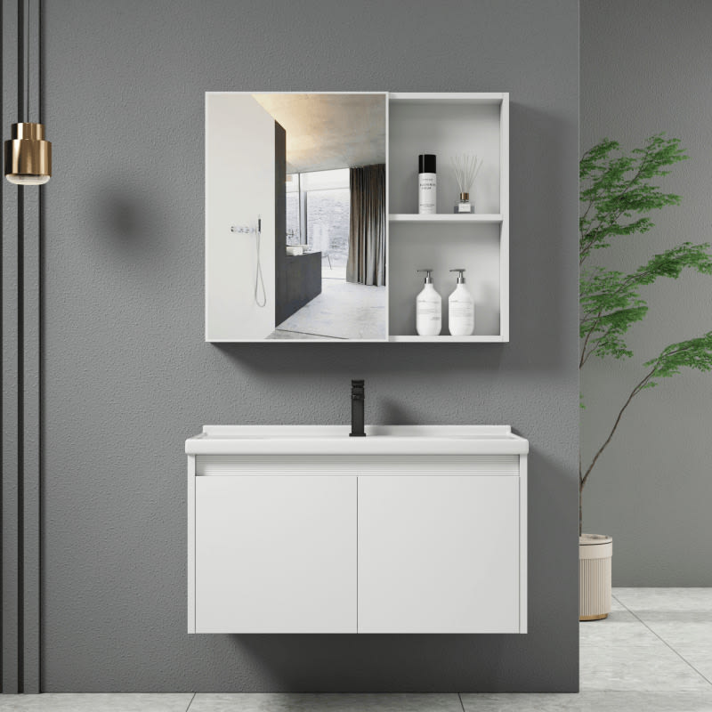 LFBV04 60/80cm wall-mounted bathroom vanity