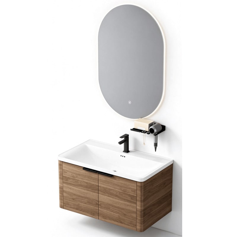 LFBV09 60/80cm wall-mounted bathroom vanity