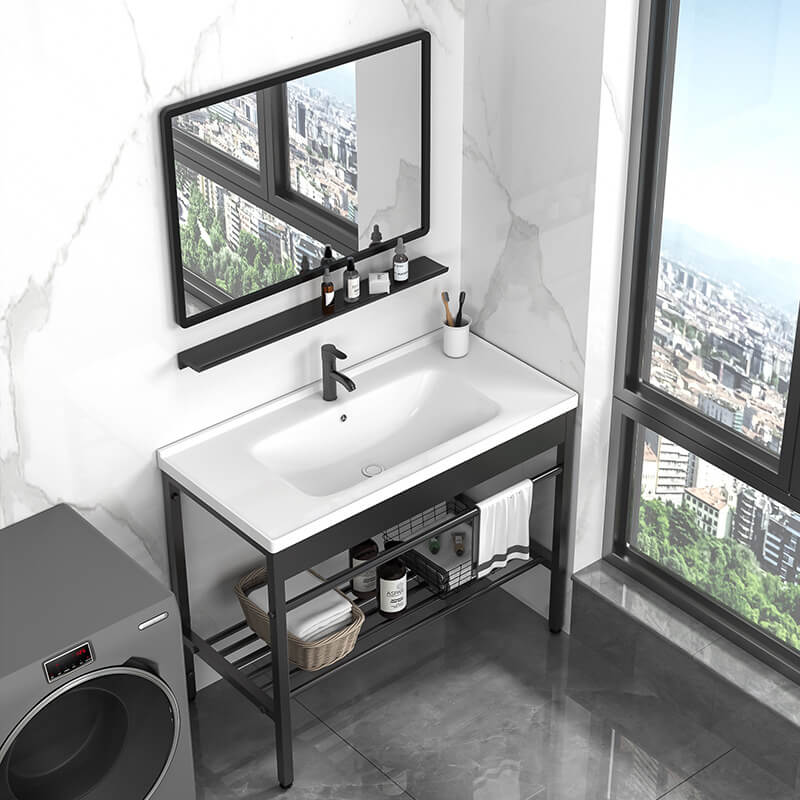 LFBV17 60/80cm wall-mounted bathroom vanity