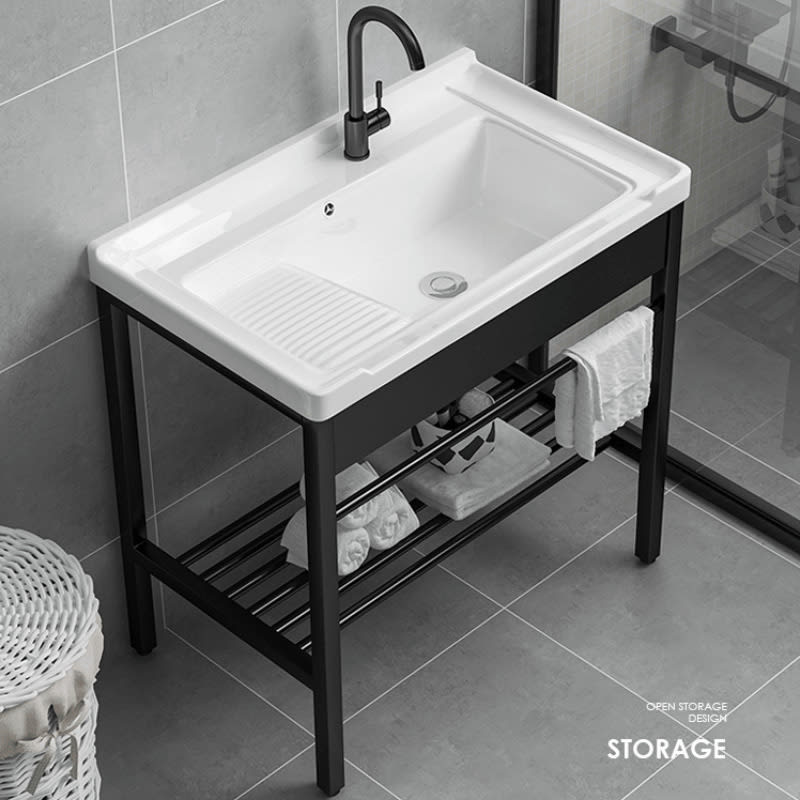 LFBV18 60/80cm wall-mounted bathroom vanity