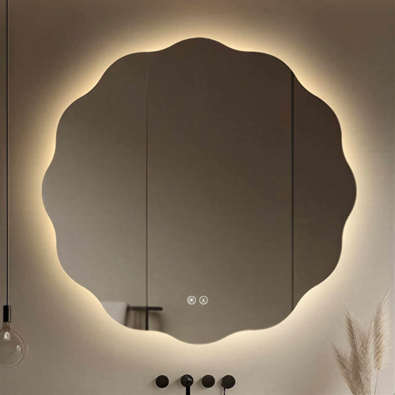 LFBM04 60/70/80cm LED smart bathroom mirror