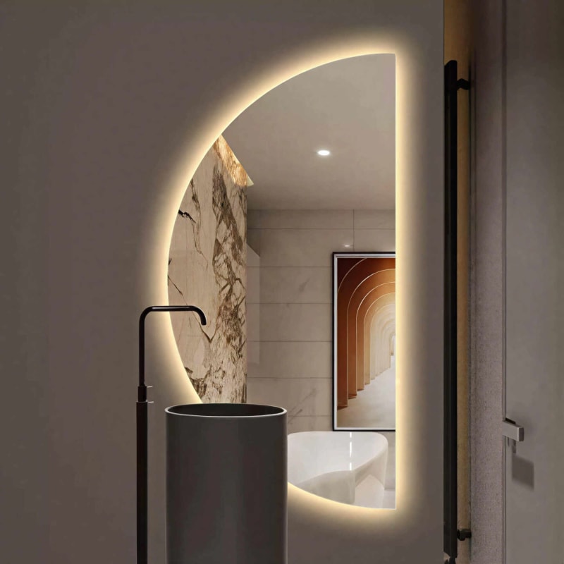 LFBM12 60x120cm LED smart bathroom mirror