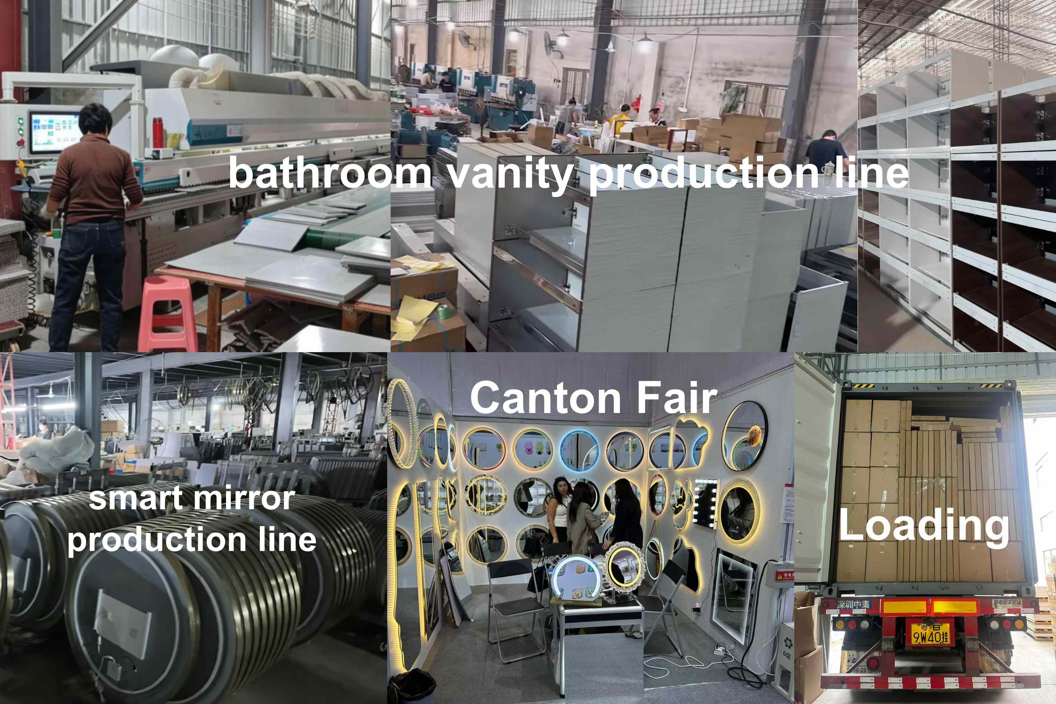 LOFFO HOME production workshop warehouse and container loading for export