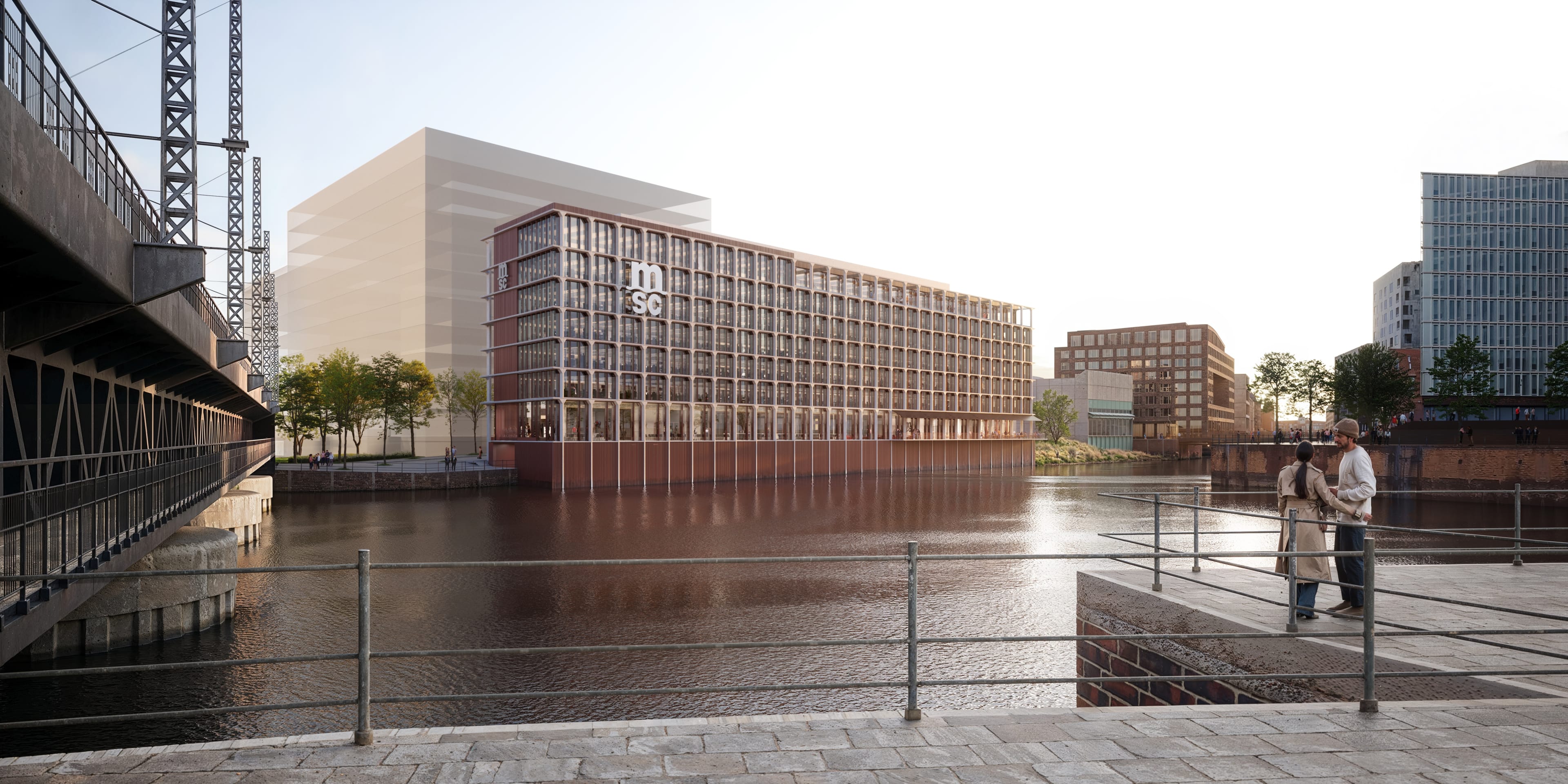 MSC Headquarters structural facade details