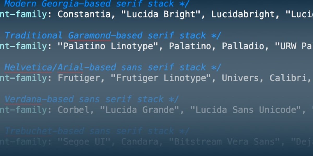 lucida sans unicode css