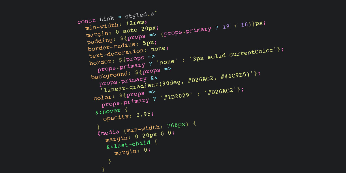 168: CSS-in-JS CSS-Tricks