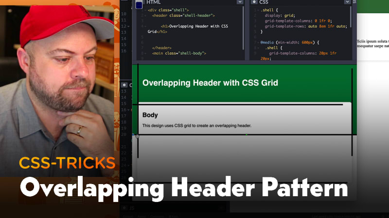 Thumbnail for #188: Exploring the Overlapping Header Pattern