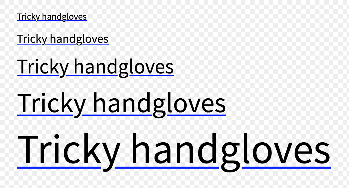 Styling Links With Real Underlines Css Tricks