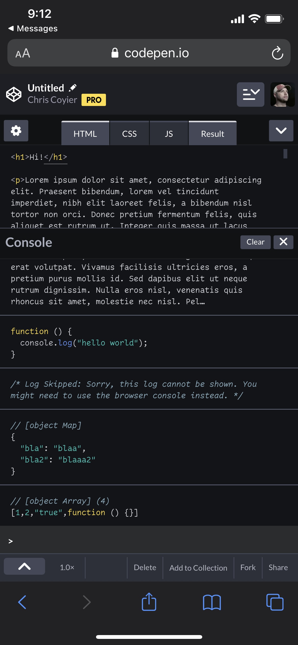 Console Upgrades - CodePen Blog