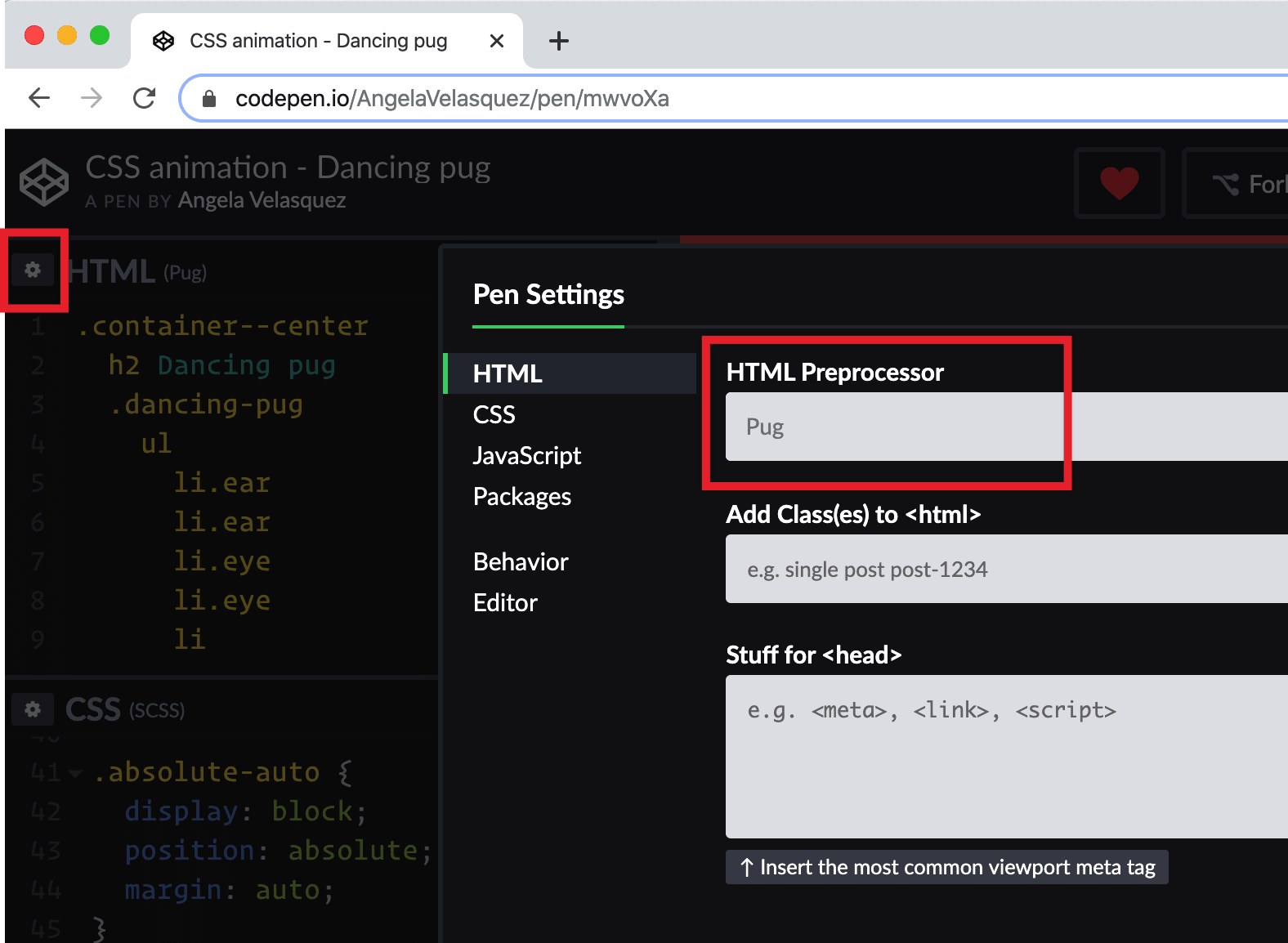 Using HTML Preprocessors CodePen Blog