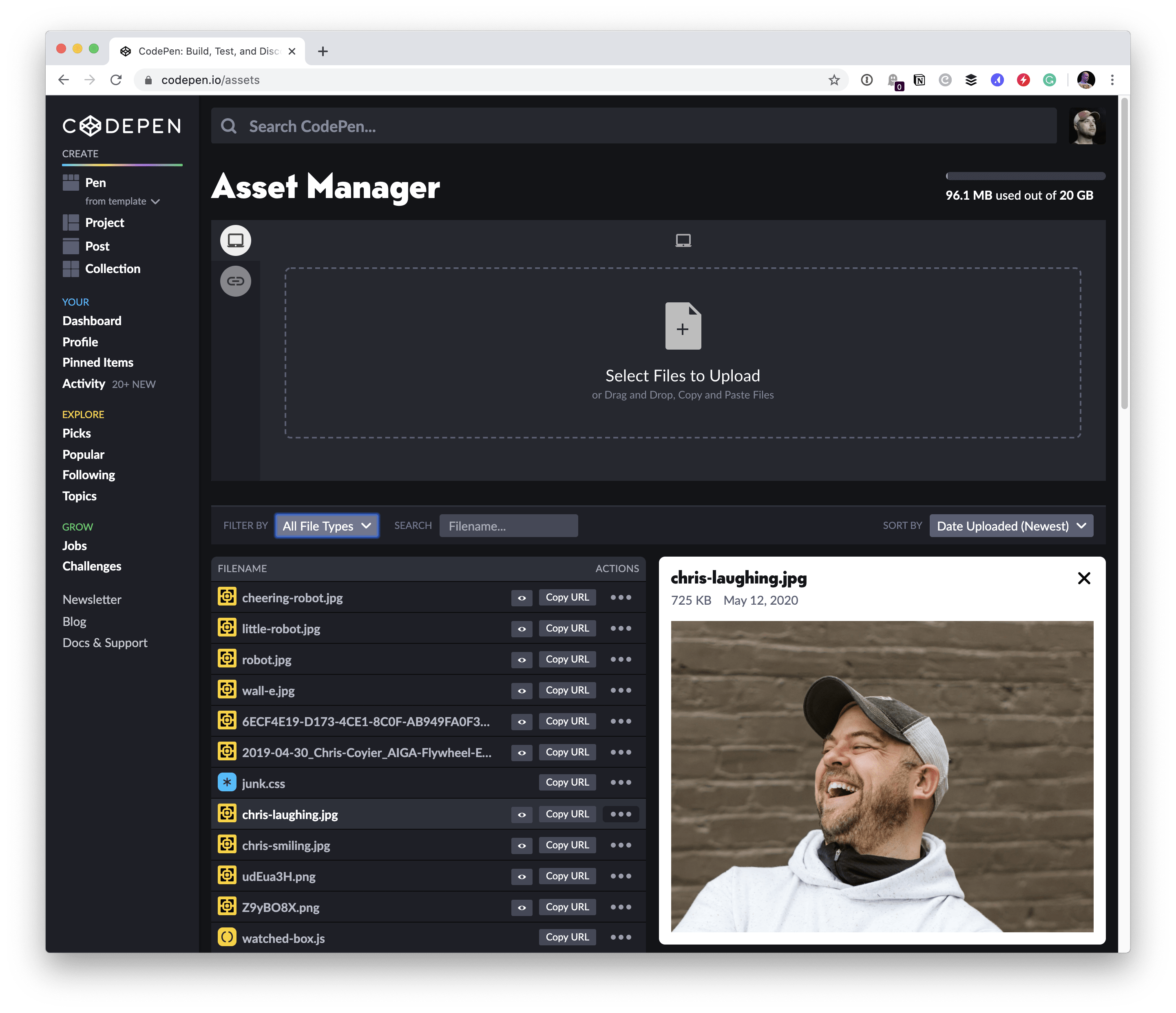 Asset Hosting - CodePen Blog