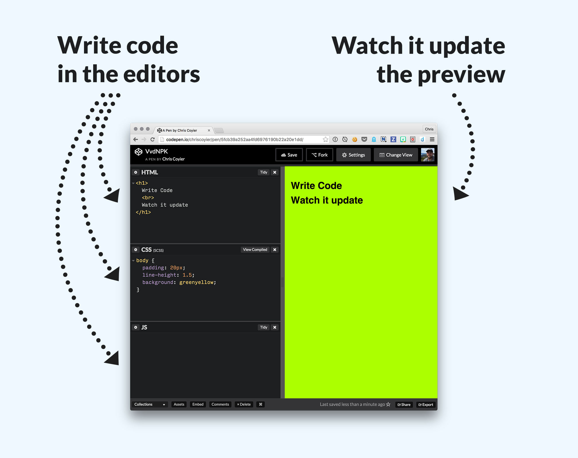 Auto Updating Previews - CodePen Blog