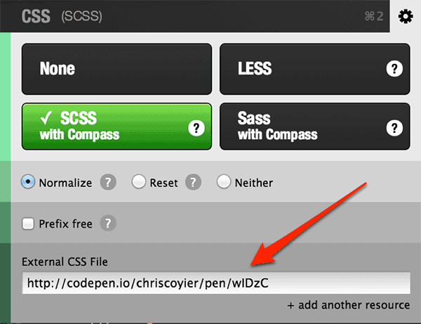 New Feature: Use Pens as External Resources - CodePen Blog