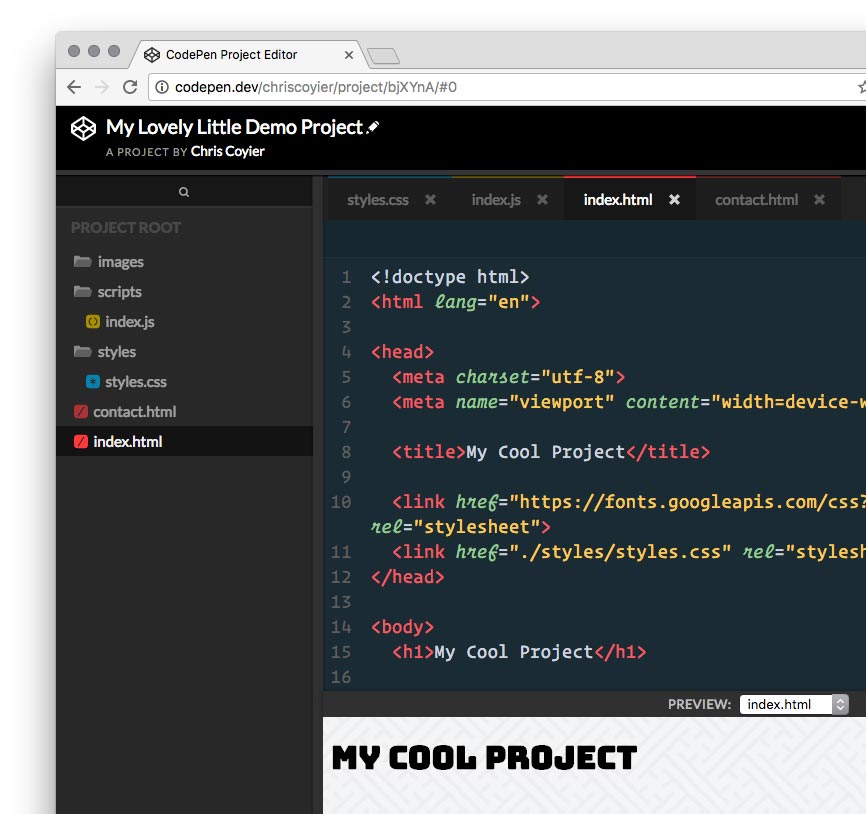 Codepen Examples