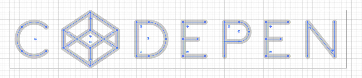 CodePen Logo Grid