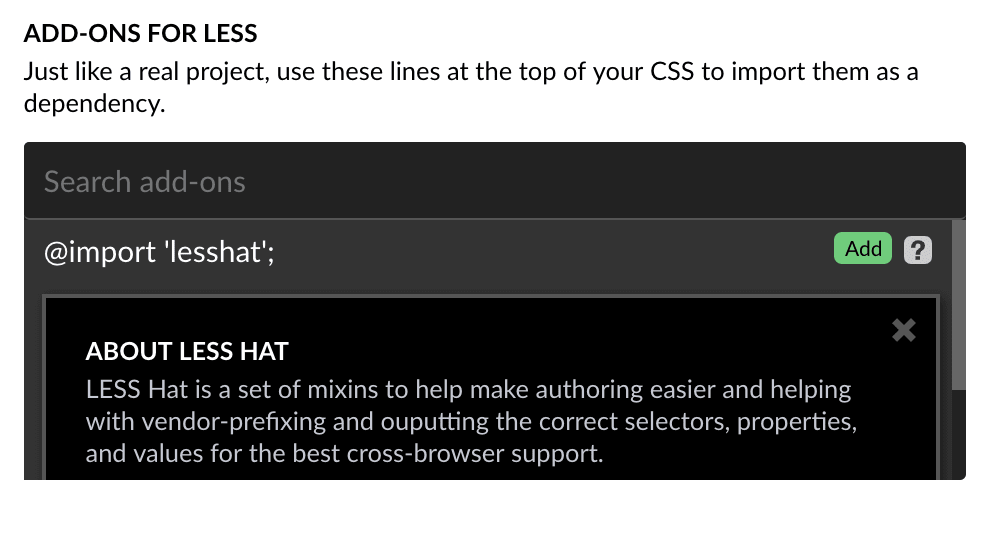 Using CSS Preprocessors - CodePen Blog