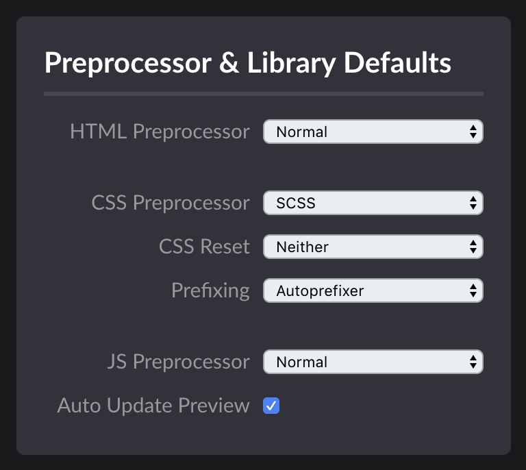Using CSS Preprocessors - CodePen Blog