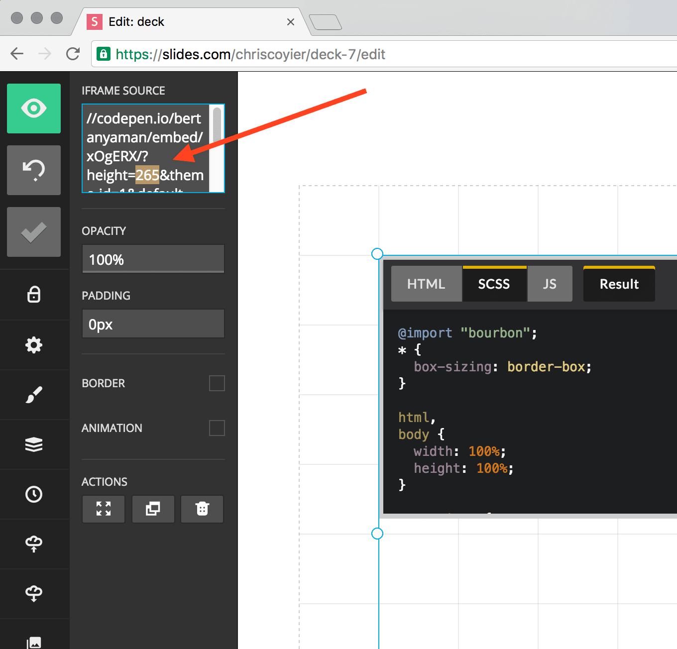 How To Put Editable Code in a Slide Deck - CodePen Blog