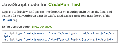 Custom Fonts in Pens - CodePen Blog