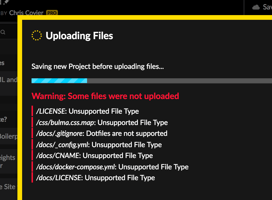 Improved File Uploading in Projects - CodePen Blog