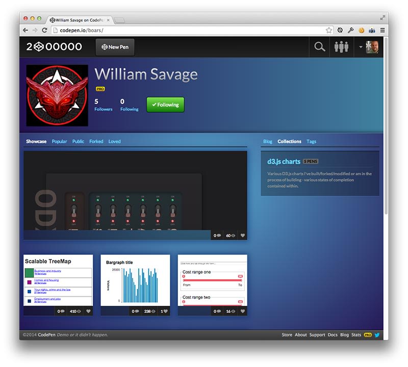 Custom Profiles - CodePen Blog