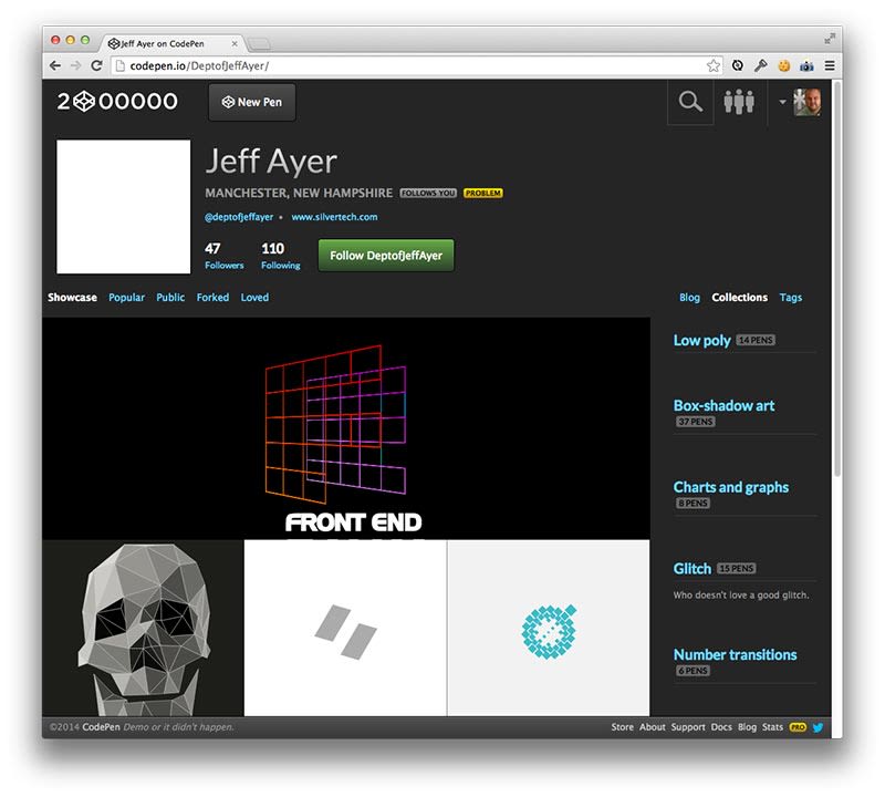 Custom Profiles - CodePen Blog