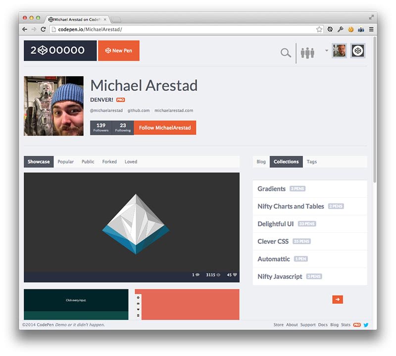 Custom Profiles - CodePen Blog