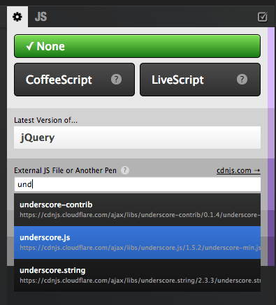 New Typeahed - CodePen Blog