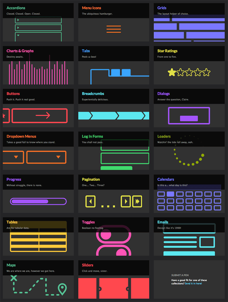 New Design Patterns Added! - CodePen Blog