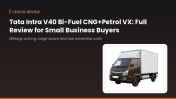 Tata Intra V40 Bi-Fuel CNG+Petrol VX: Full Review for Small Business Buyers
