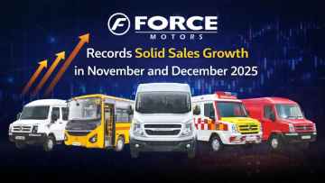Force Motors Records Solid Sales Growth in November and December 2025