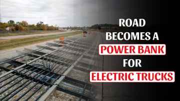 Road Becomes a Power Bank for Electric Trucks