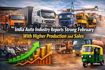 India Auto Industry Reports Strong February With Higher Production and Sales