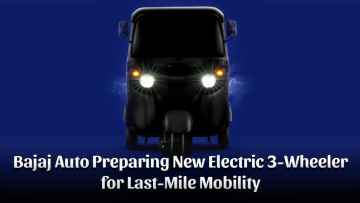 Bajaj Auto Preparing New Electric 3-Wheeler for Last-Mile Mobility