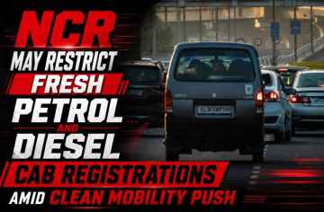 NCR May Restrict Fresh Petrol and Diesel Cab Registrations Amid Clean Mobility Push