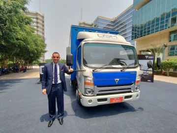Omega Seiki Unveils the electric LCV truck M1KA 3.0