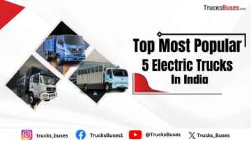 Top 5 Electric Trucks In India- Price list 